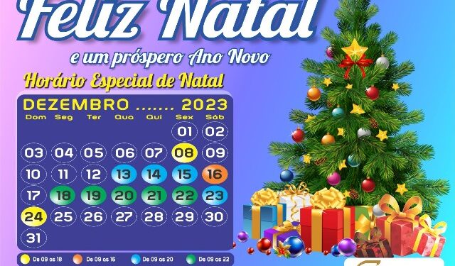 Definido horário do comércio em Lafaiete para o Natal