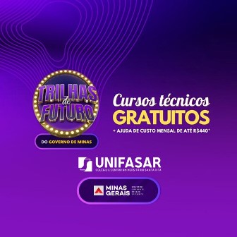 UNIFASAR oferece cursos técnicos gratuitos em parceria com o Governo de Minas