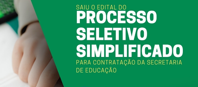 Secretaria de Educação de Entre Rios de Minas lança processo seletivo