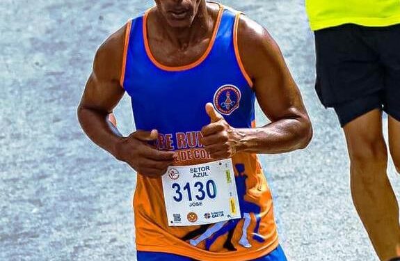 Bombeiro de Lafaiete participou da Corrida de São Silvestre