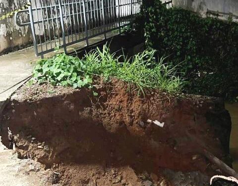 Bombeiros são acionados para vistoria em ponte no bairro Real de Queluz