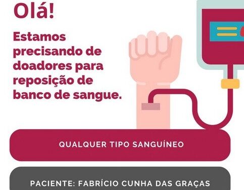 Campanha busca doadores de sangue para lafaietense fazer cirurgia
