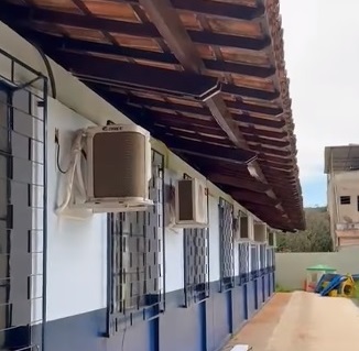 Reforma de escola municipal em Congonhas inclui ar condicionado