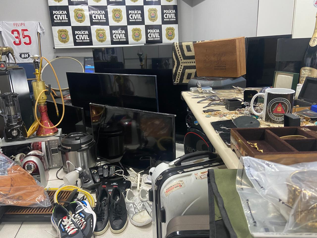 PC indicia suspeitos de pelo menos 30 furtos em residências de luxo