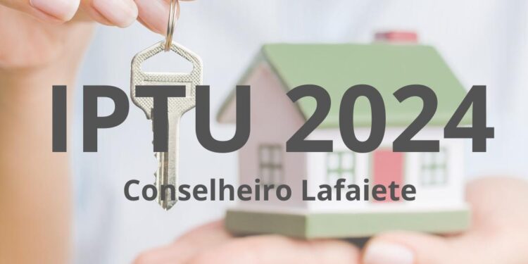 IPTU em parcela única e com desconto vence hoje em Lafaiete