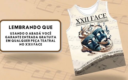 Começa venda de abadás para o FACE 2024