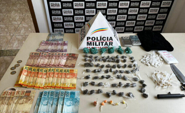 Jovem de 19 anos é preso suspeito de tráfico de drogas