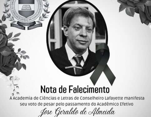 Academia de Ciências e Letras lamenta morte de Geraldo Lafayette
