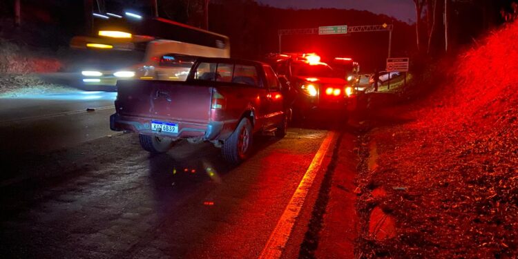 Acidente na BR 040 envolve três carros
