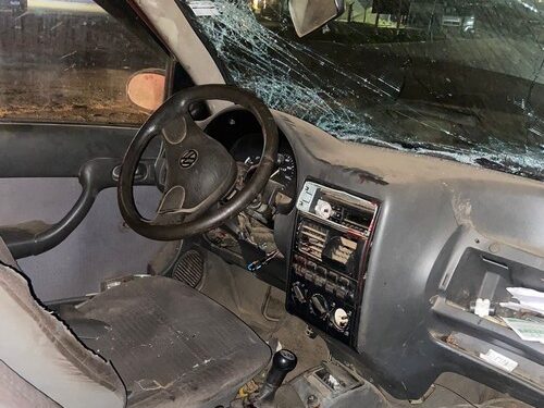 Bombeiros de Lafaiete atendem acidente na BR-040