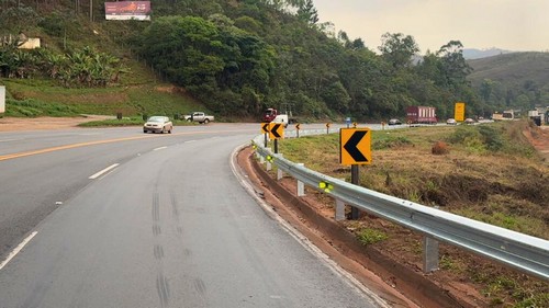 Concessionária instala dispositivos de segurança ao longo da BR 040