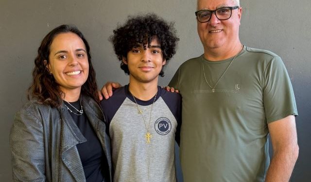 Estudante do Pacífico Vieira é classificado para Projeto Passaporte Mineiro do Conhecimento