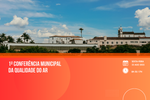 Congonhas promove hoje 1ª Conferência Municipal da Qualidade do Ar