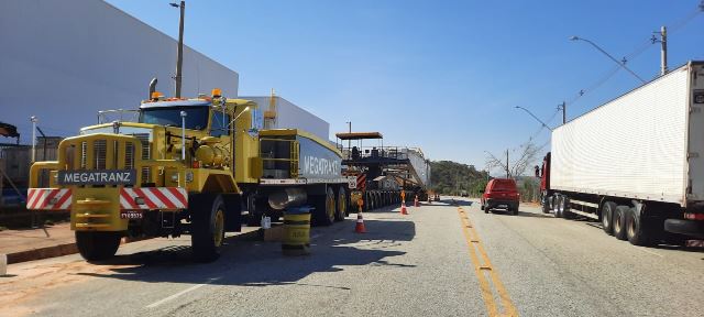 Transporte de carga de 594 toneladas na BR-040 terá operação especial