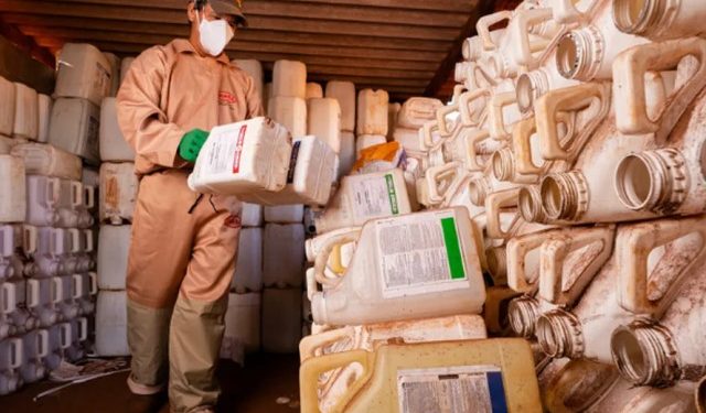 Projeto “Recolher para Proteger” recebe hoje descarte de embalagens vazias de defensivos agrícolas