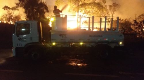 Seca em Minas triplica áreas queimadas ao longo da BR-040