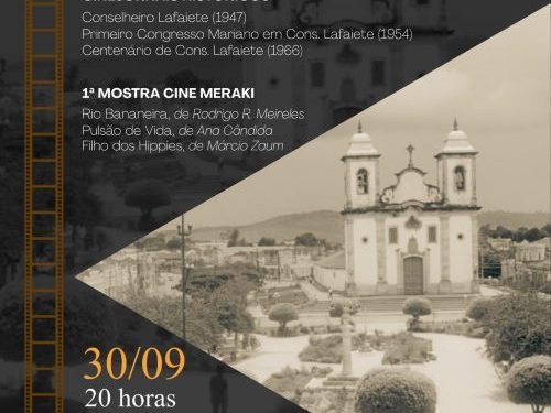 Cinema resgata memória e celebra os 235 anos de Lafaiete