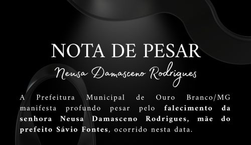 Prefeitura lamenta morte da mãe do prefeito Sávio Fontes