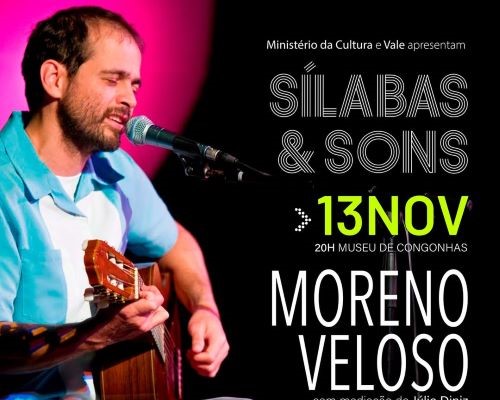 Moreno Veloso encerra série de novembro do Sílabas & Sons