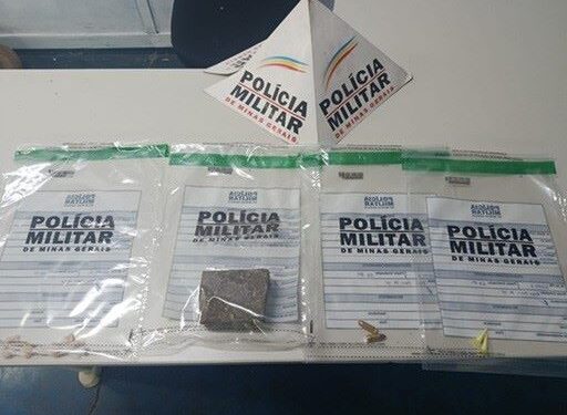 Polícia apreende drogas e munições em Ouro Branco