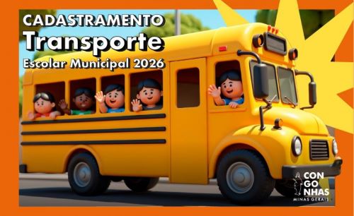 Começa em Congonhas cadastro do transporte escolar municipal