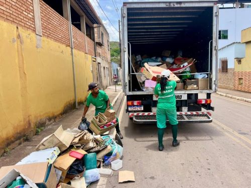 Coleta seletiva exige atenção aos horários em Congonhas