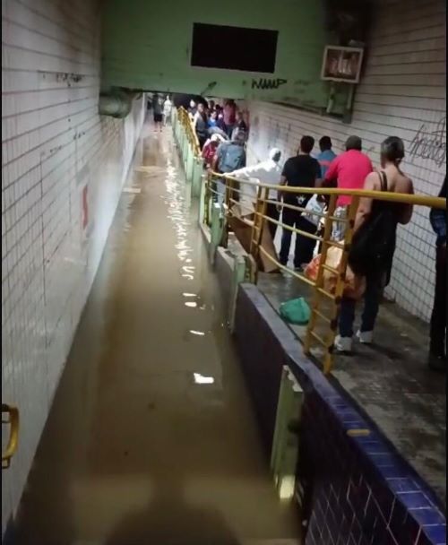 Chuvas causam apagões e alagamentos em Lafaiete