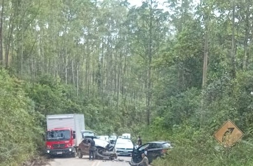 Colisão na MG-129 deixa uma vítima fatal em Ouro Preto