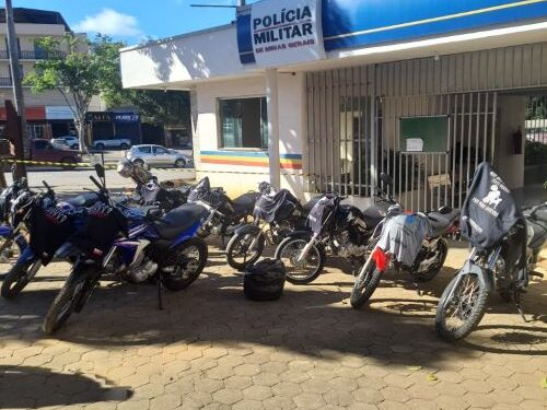 Operação Cavalo de Aço apreende 12 motos em Lafaiete
