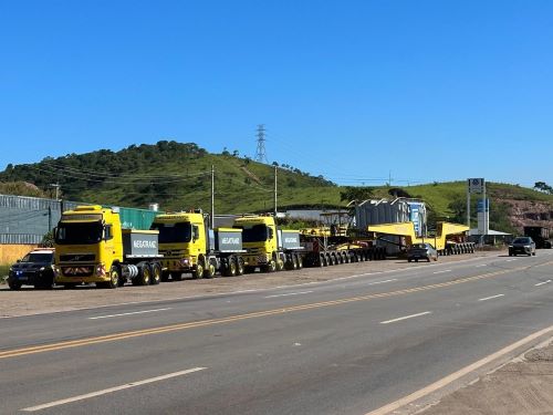 Será retomado hoje transporte de transformador na BR-040