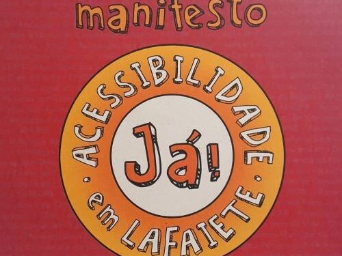Calendário da AMAR vira manifesto por acessibilidade em Lafaiete