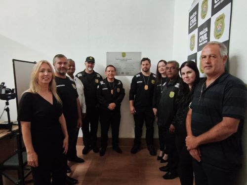 Caranaíba inaugura posto da Polícia Civil