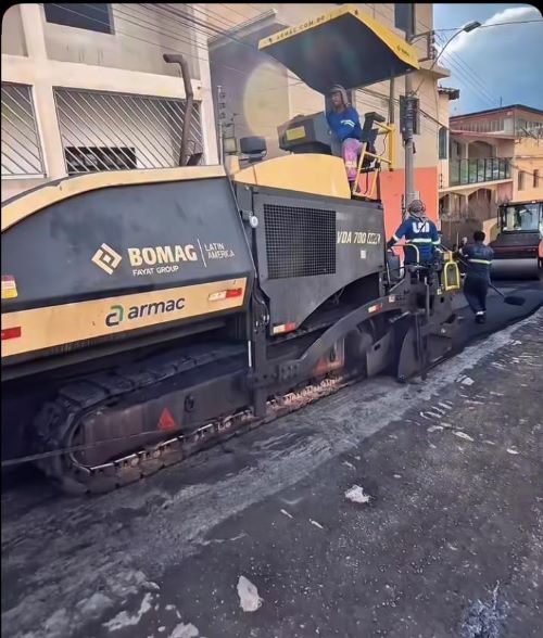 Rua Arthur Bernardes é interditada para obras do Asfalta Lafaiete