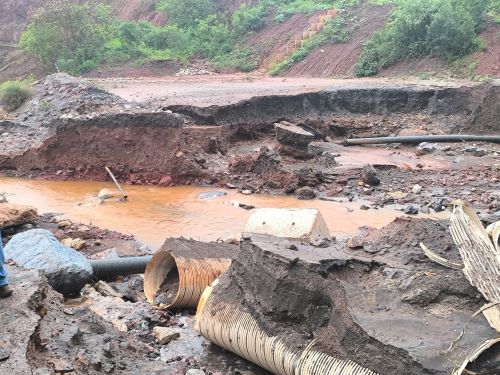Impacto ambiental: rompimento de dique pode causar graves problemas em Congonhas