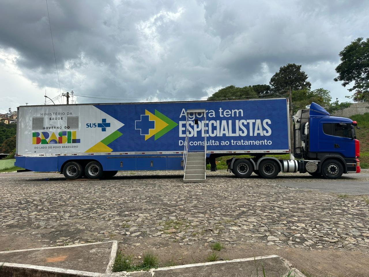 Carreta da Saúde da Mulher chega à Lafaiete para reduzir filas de exames