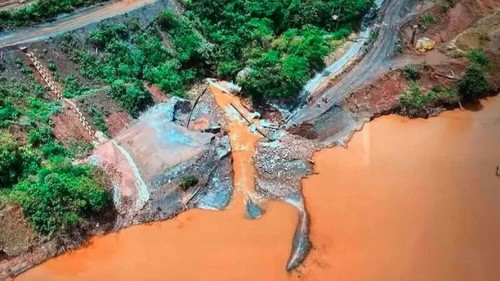 Dique da Vale se rompe entre Ouro Preto e Congonhas
