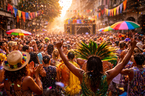 Carnaval entre folia, crítica social, alegria e rebeldia