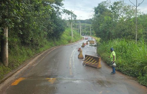 Ligação Rodoviária–Santa Mônica opera em meia pista