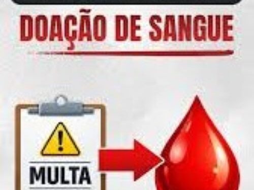 Multa vira solidariedade: Lafaiete propõe troca por doação de sangue