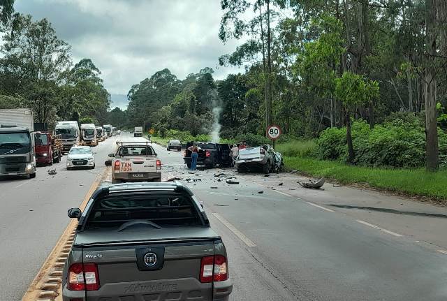 Acidente com vítima fatal na BR 040