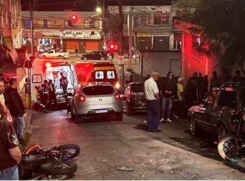 Possível falha em freio provoca engavetamento