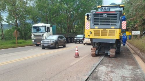 Obras na BR-040 alteram tráfego durante a semana