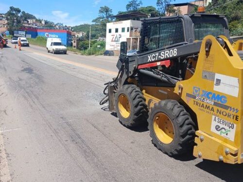 Obras na BR-040 alteram tráfego e reforçam segurança