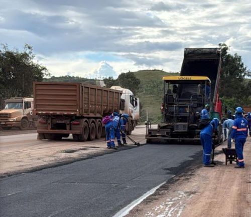 Obras na BR-040 alteram tráfego entre BH e Juiz de Fora