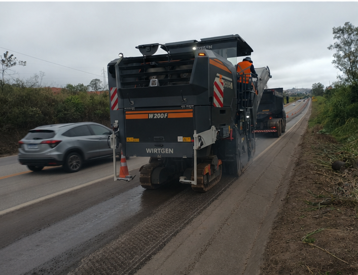 Obras na BR-040 alteram tráfego em Congonhas e região