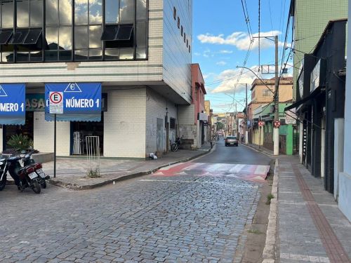 Interdição altera trânsito no Centro de Congonhas