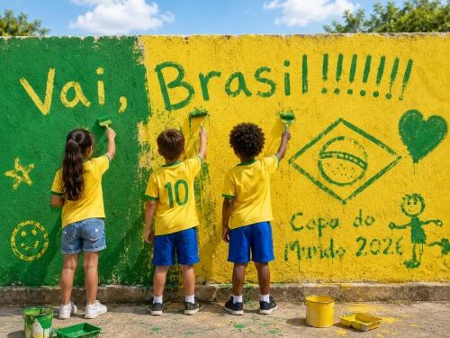 Rua de Lafaiete tenta resgatar tradição da Copa nas ruas