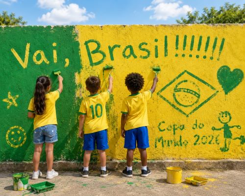Rua de Lafaiete tenta resgatar tradição da Copa nas ruas