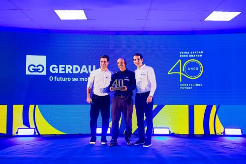 Gerdau celebra 40 anos e anuncia novos investimentos