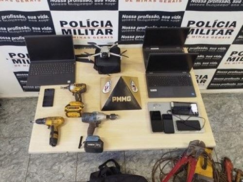 Trio sai de Lafaiete para roubar em Congonhas e acaba preso